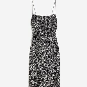 NWT Black Polka Dot Midi Dress from H&M